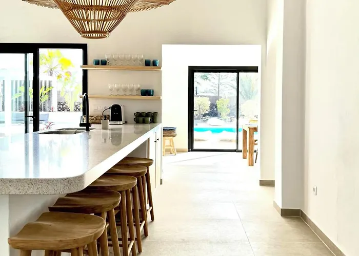 Modern In Lajares With Private Pool Βίλα *